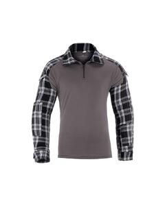 Flannel Combat Shirt Black