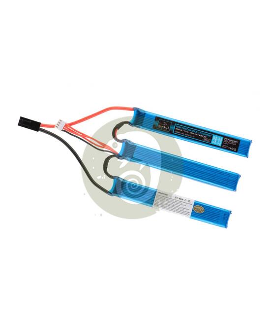 Lipo 11.1V 2000mAh 25C Split Type Blue