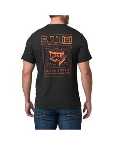 Pull Up A Chair SS Tee Black