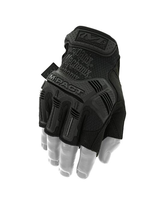 M-Pact Fingerless Gloves Black