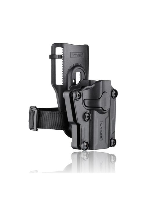 Кобур Mega-fit Holster low ride belt loop Fits Most Popular Full Size Black