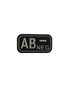 Нашивка Bloodtype Black ABneg