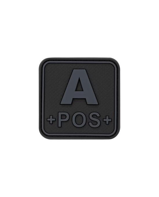 Нашивка Bloodtype Square Rubber Patch A+