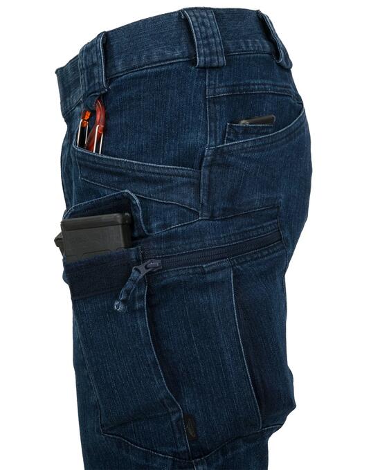Тактически къси панталони UTS - Denim Stretch Marine Blue