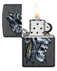 Zippo Запалка Wolf Skull Feather Design