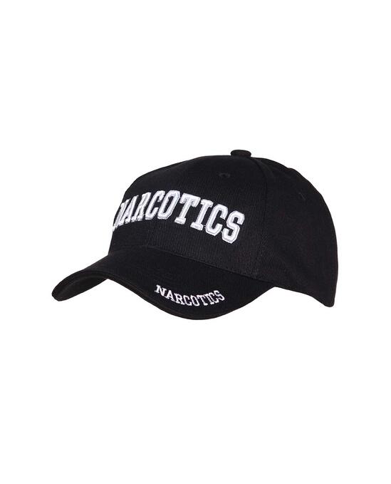 Baseball Cap Narcotics Black