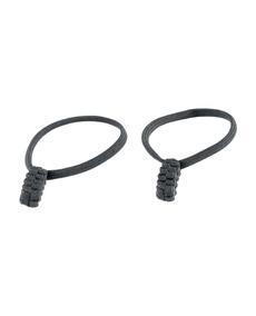 Zipper Puller Knot Black