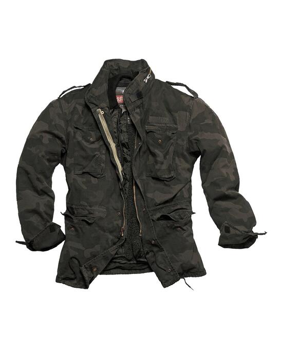 Regiment M65 Jacket Black Camo