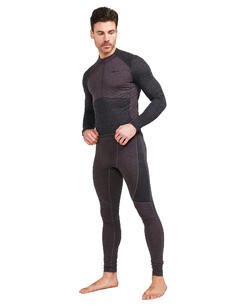  Core Wool Mix Set M Baselayer Black