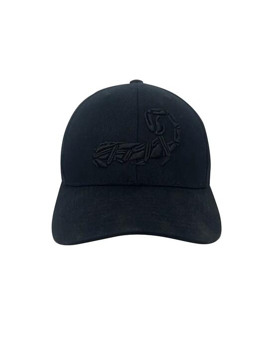 Scorpion Logo Hat Black