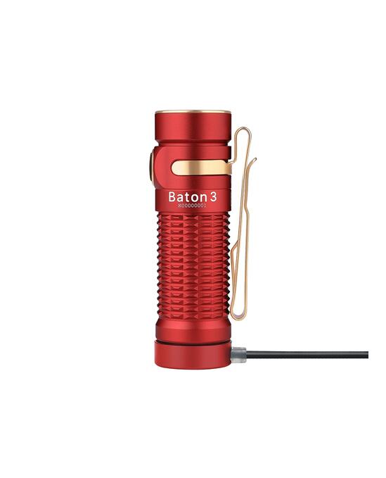 Фенер Baton3 1200lm Red