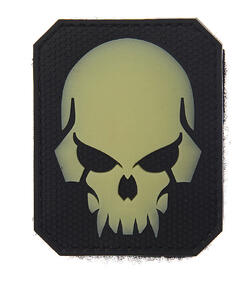 Pirate Skull Patch Black