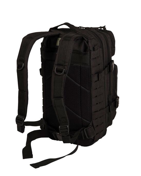 US Assault Pack Small Laser Cut Black