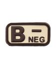 Нашивка Bloodtype Desert Bneg Khaki