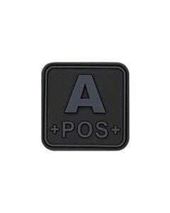 Bloodtype Square Rubber Patch A+