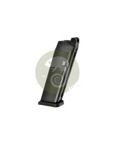 Green Gas Magazine WE17/WE18C GBB 24rds Black
