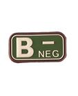 Нашивка Bloodtype Multicam Bneg Green