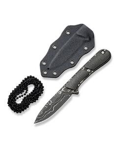 Нож Mini Elementum Damascus