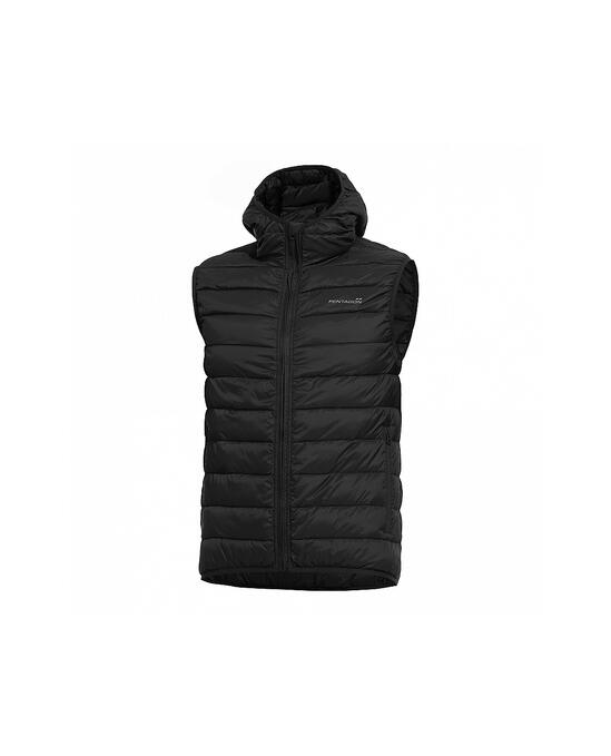 Aurora Hood Vest Black