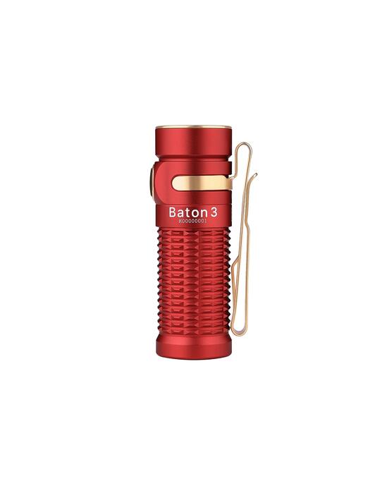 Фенер Baton3 1200lm Red