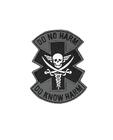 Нашивка Do no harm Black/Grey