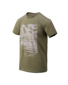 Тениска Adventure Is Out There Olive Green