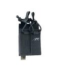 DBL Pistol Mag Pouch BEL VL Black
