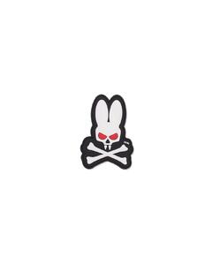 Skull Bunny Patch White