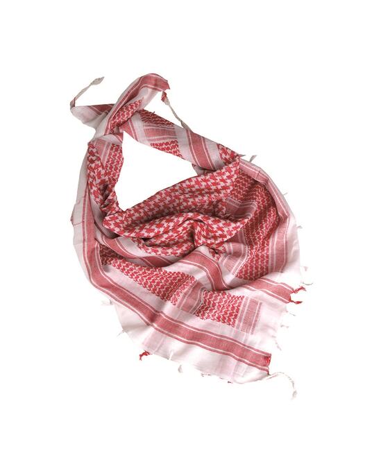 Шал Shemagh White/Red