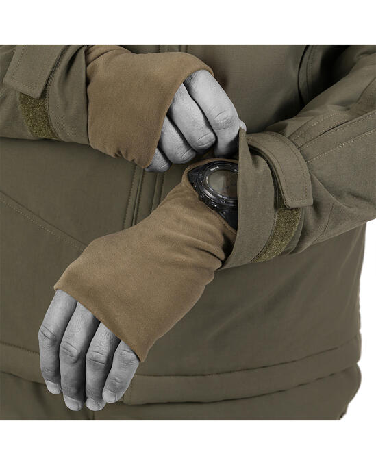 Тактическото зимно яке Delta OL 4.0 ;Brown Grey