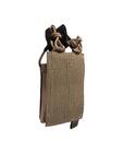 DBL Pistol Mag Pouch BEL VL Coyote Brown