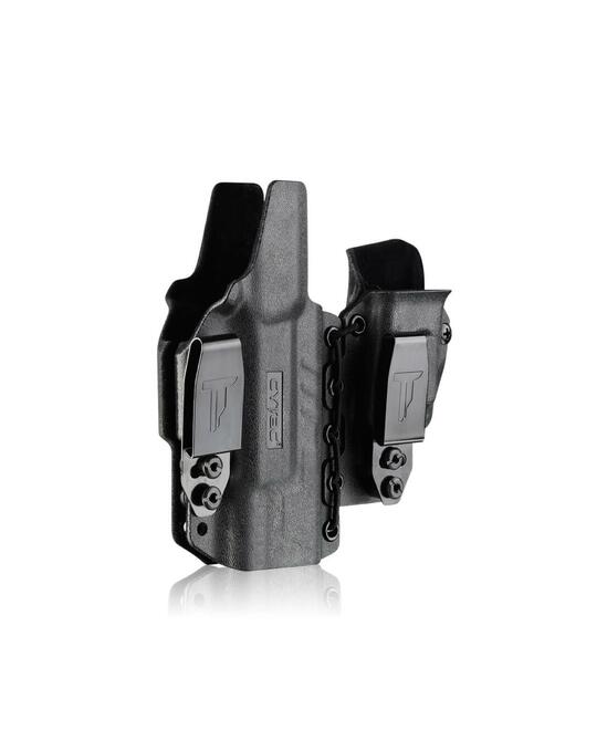 Кобур K-Master Claw Combo Holster Fits Glock 19 (Gen 1, 2, 3, 4,5 ) Black