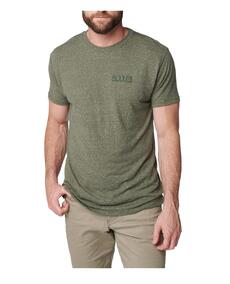 5.11 Tactical Triblend Legacy SS Tee T-Shirt Military Green Heather