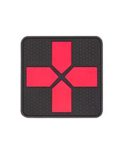 Big Red Cross Medic Rubber Patch