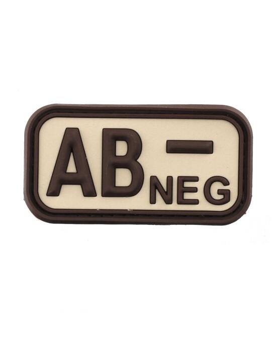 Нашивка Bloodtype Desert ABneg Khaki