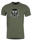 Тениска Ageron Gas-Mask Olive Green