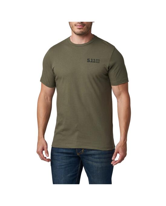 Тениска Ballistic Meditation Ranger Green