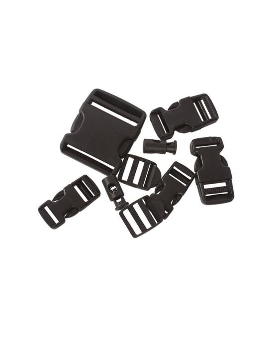 Buckle Set 9 pcs Black