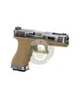 G-Force 18C SV Silver Barrel Metal Version GBB Desert