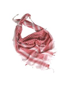 Шал Shemagh White/Red