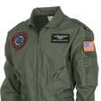Fostex Пилотски костюм Flight suit  Green
