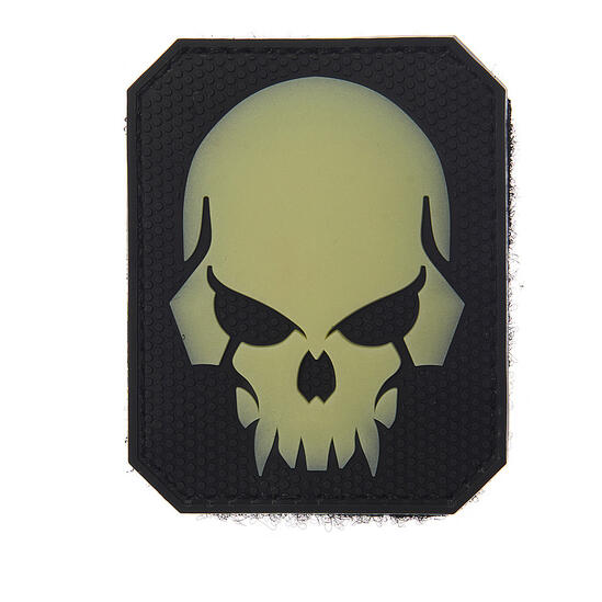 Pirate Skull Patch Black