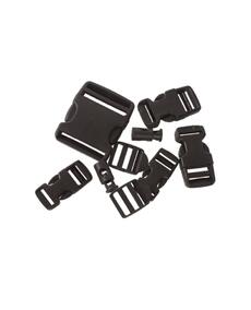 Buckle Set 9 pcs Black