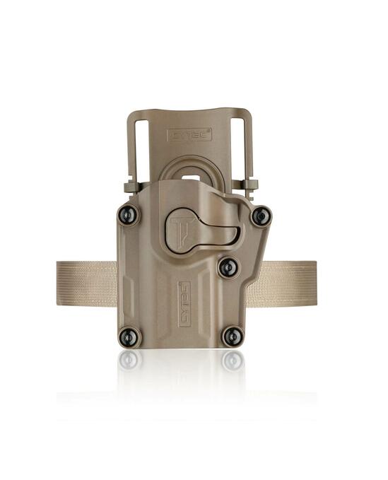 Кобур Mega-fit Holster low ride belt loop Fits Most Popular Full Size Khaki