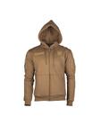 Tactical Hoodie with Zipper Coyote