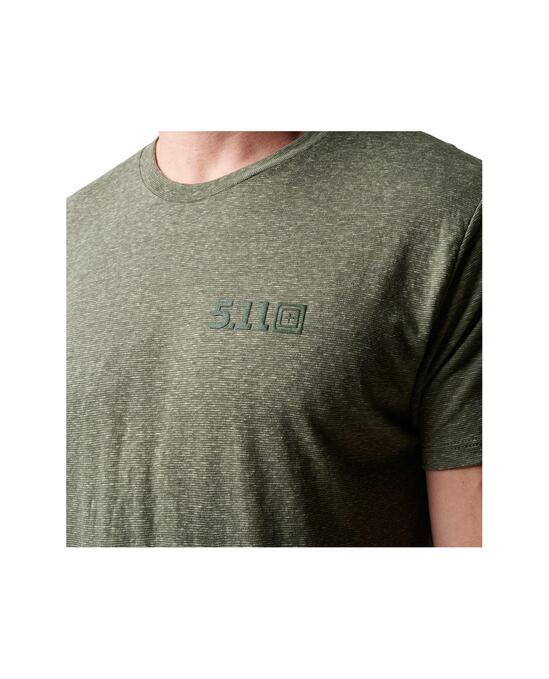 5.11 Tactical Triblend Legacy SS Tee T-Shirt Military Green Heather