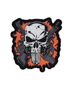 Punish Skull Crossed Guns Patch