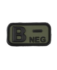 Нашивка B Neg