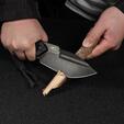 Maxwell Black G10 Handle Fixed Knife