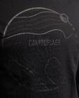 Тениска Topographic Map Black